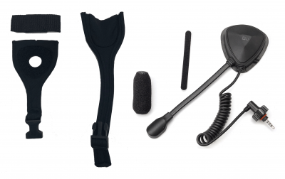 BB TALKIN' - CAP LEFT AND RIGHT EAR PIECES BOOM MICROFONE - B01CR LR