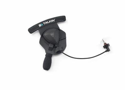 BB TALKIN' - MONO HELMET SPEAKER PAD WITH MICROFONE - B02R