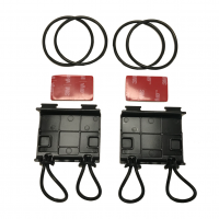 BB TALKIN' - RUBBER BAND HELMET MOUNT (2 PIECE SET) - S06R